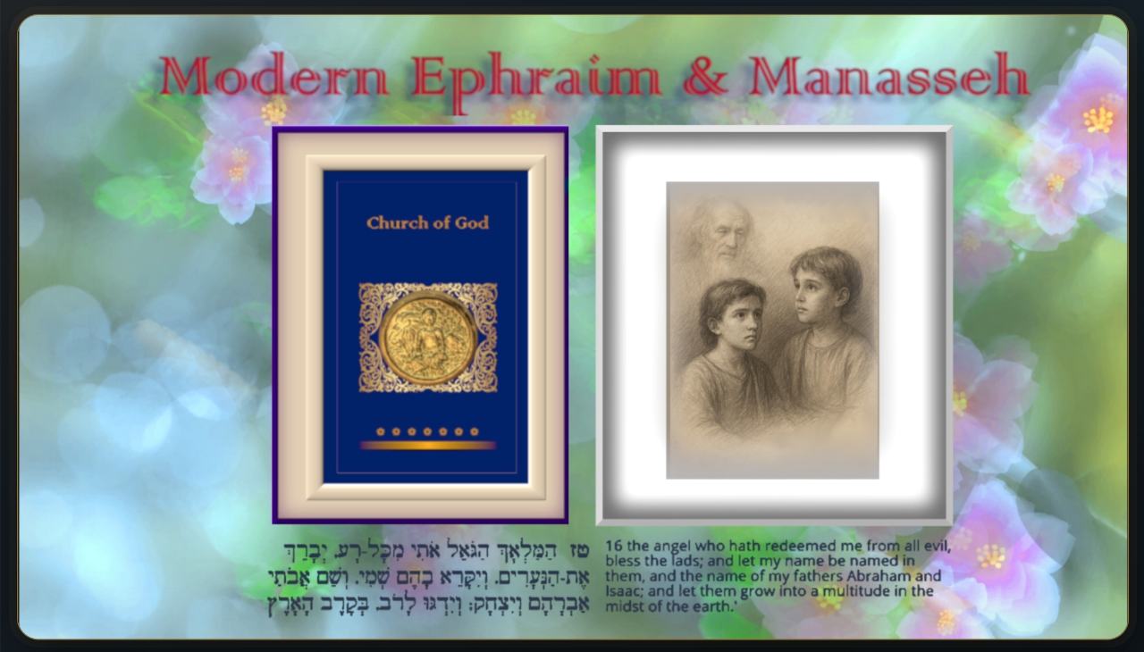 Modern Ephraim and Manasseh header